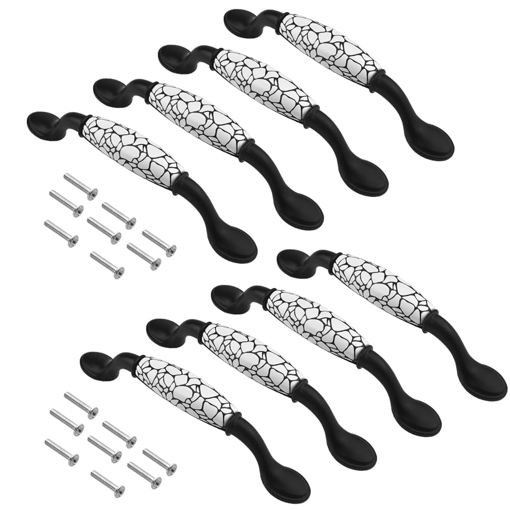 Ceramic Drawer Pulls 8-Pack - 5.04