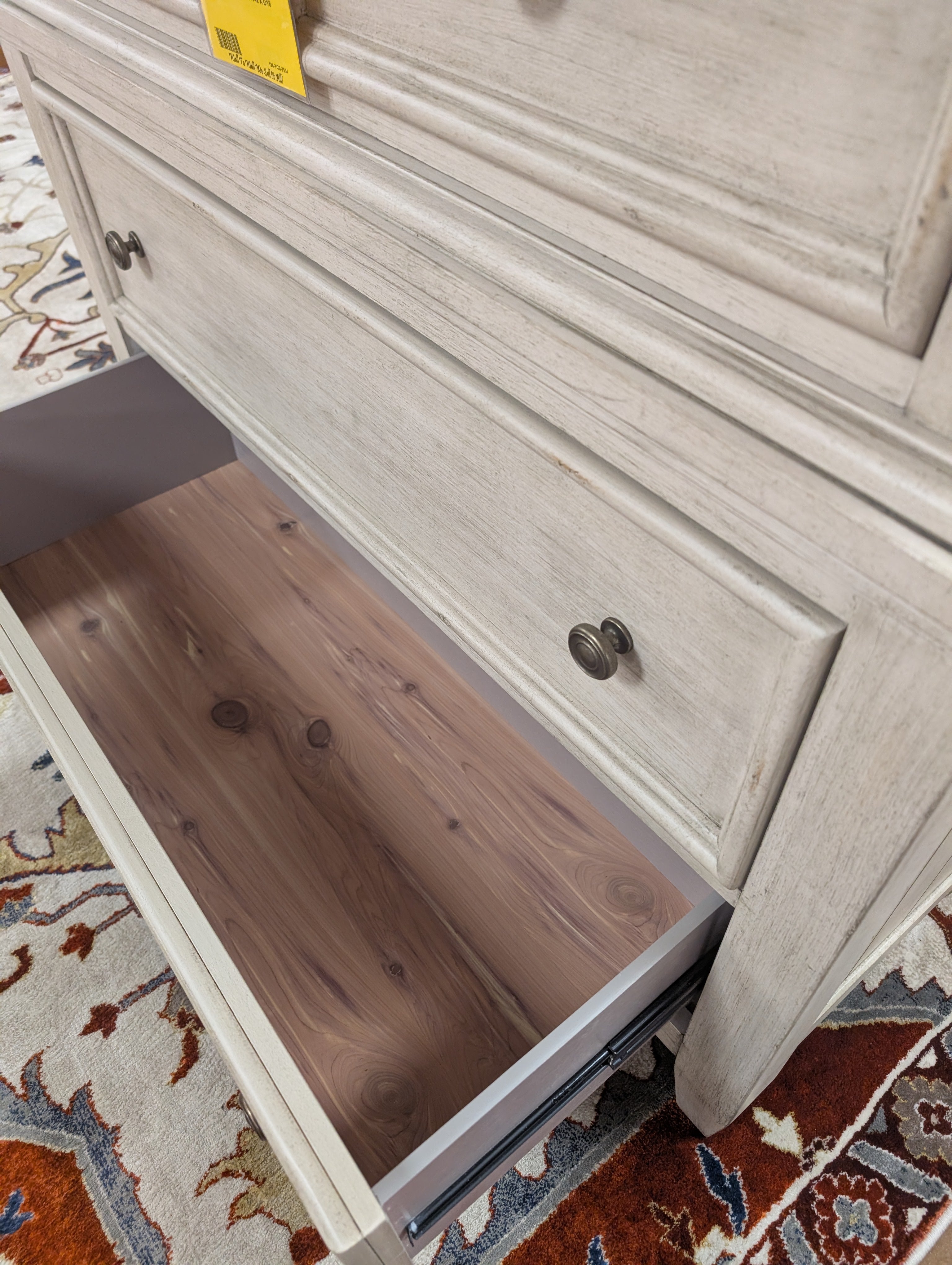 Heartland Chesser Dresser Mirror 824 br32/51 - Elegant Bedroom Dresser Mirror with Wood Frame for Home Decor & Vanity Use
