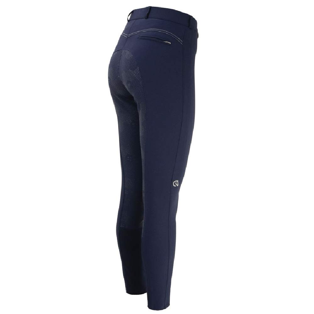 Women's Kilham Competition Breeches - 34 Inch Inseam, Taupe Color - Perfect for Equestrian Riding, Horse Shows & Training