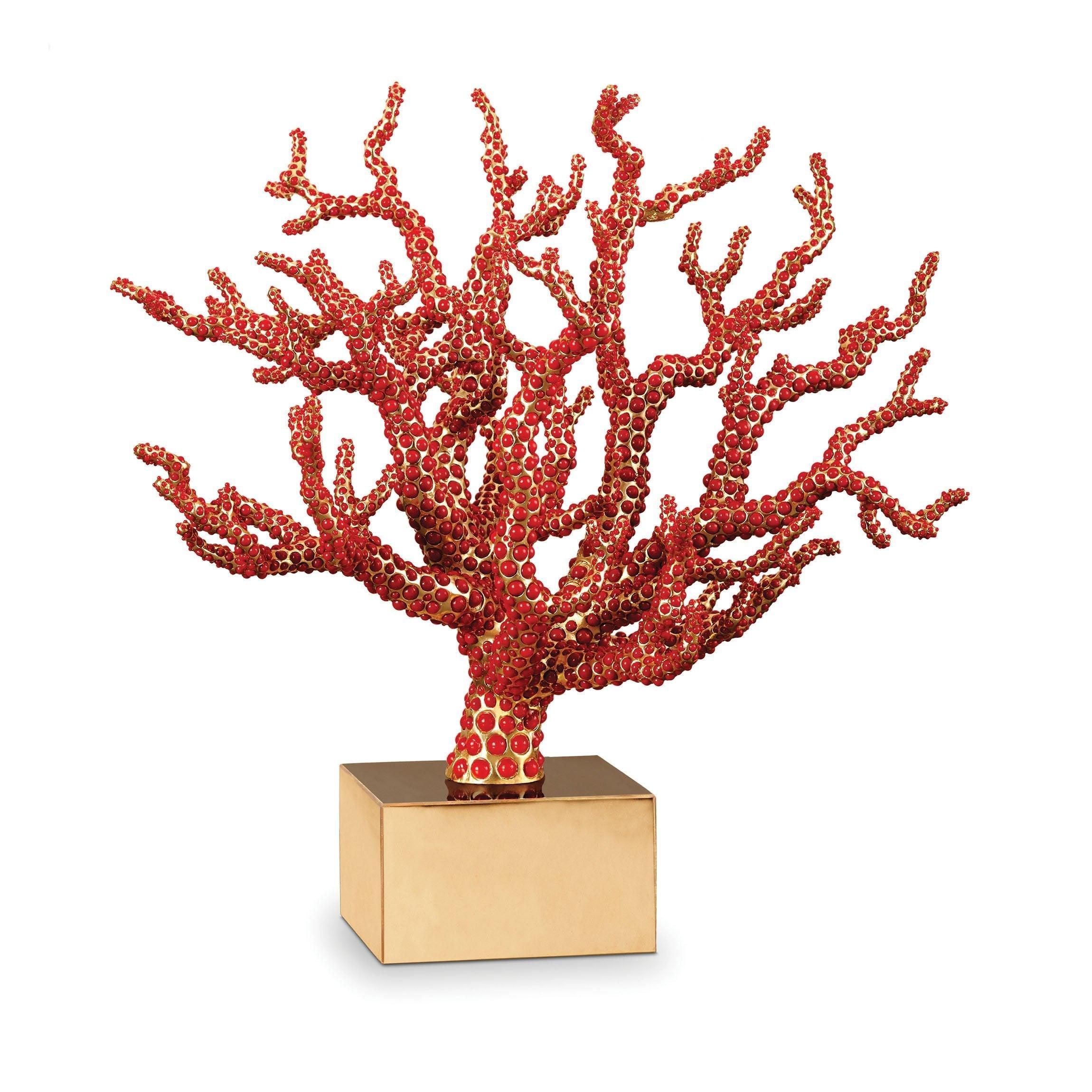 Elegant Coral Centerpiece for Wedding & Home Decor - Perfect for Table Centerpieces, Beach Themed Parties & Coastal Home Decor