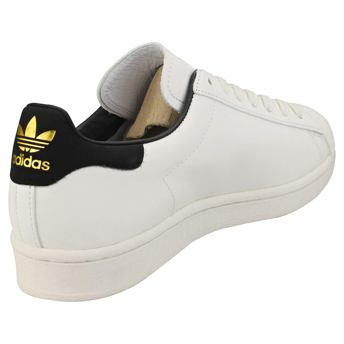 adidas Superstar Pure Men's Sneakers - Classic White Leather Low-Top Shoes for Casual Wear & Street Style | Perfect for Everyday Outfits, Gym, and Urban Fashion