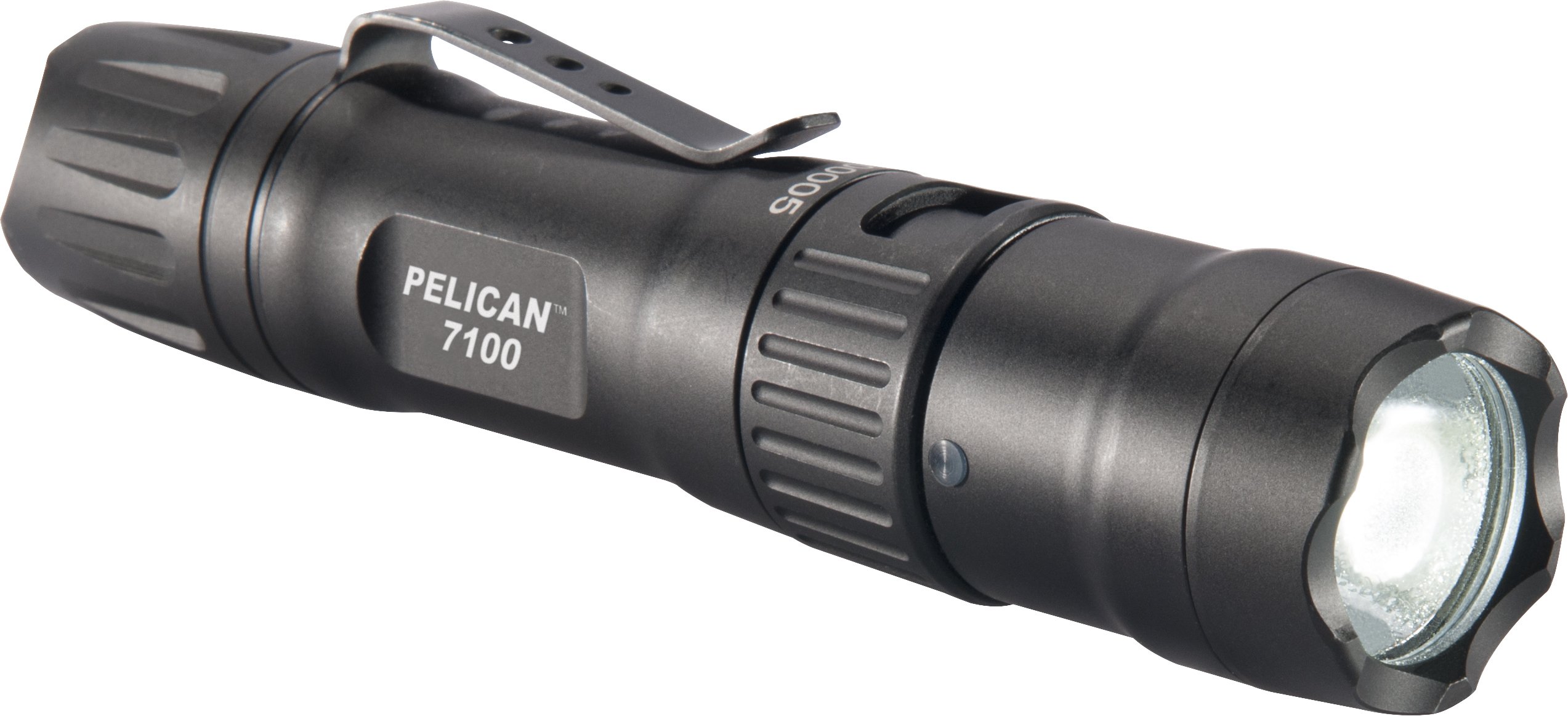 Pelican 7100 Rechargeable Tactical Flashlight - 1000 Lumens, Waterproof, Durable LED Flashlight for Camping, Hiking, Emergency & Outdoor Adventures (Black)