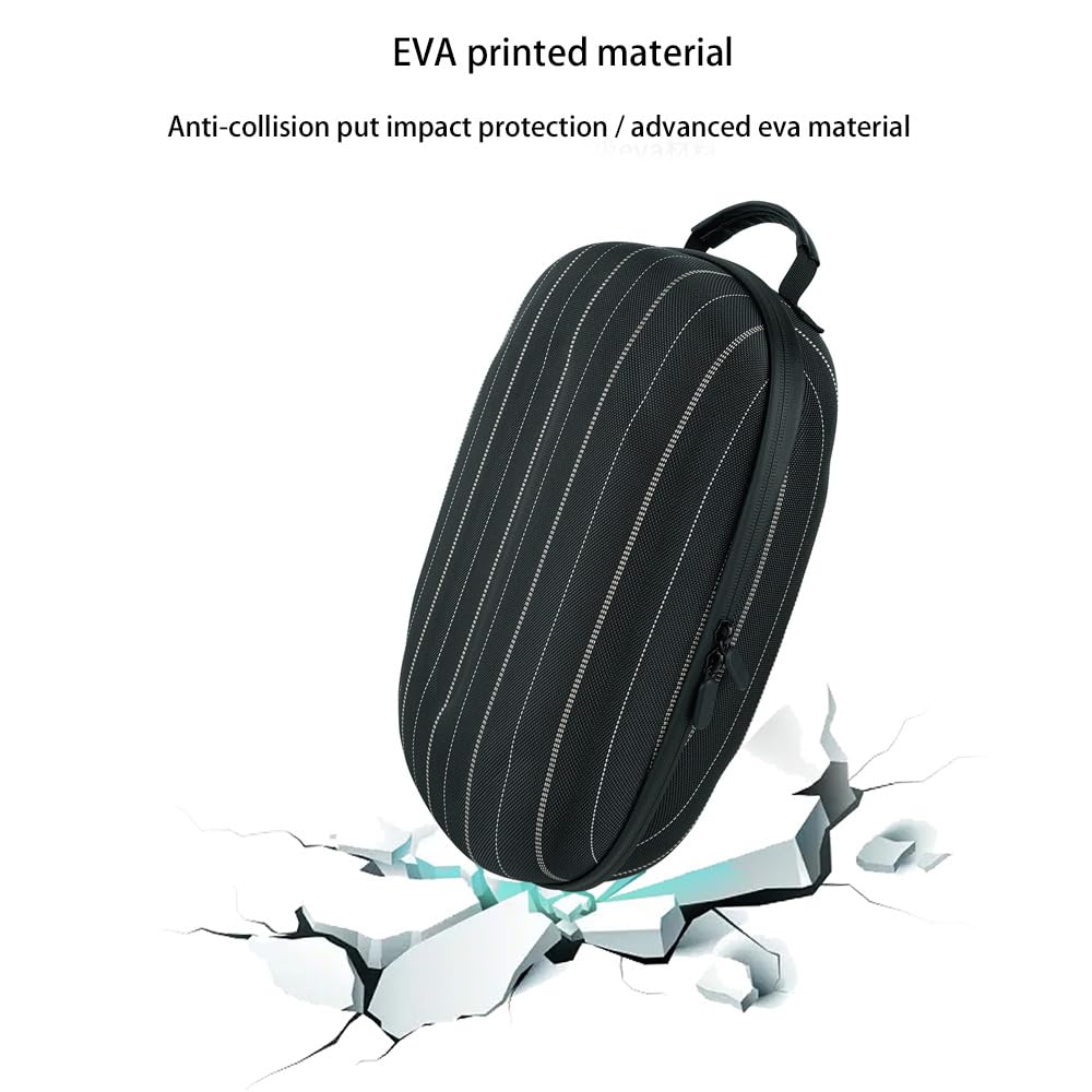BeisDirect Travel Case for Meta Quest 3 VR Headset Accessories - Portable Protective Storage Bag Compatible with Meta Quest 3 (Black) - Perfect for Travel, Gaming & Safe Storage