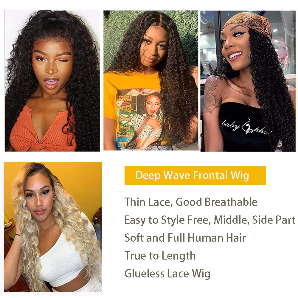 13x4 HD Transparent Lace Front Wigs 30