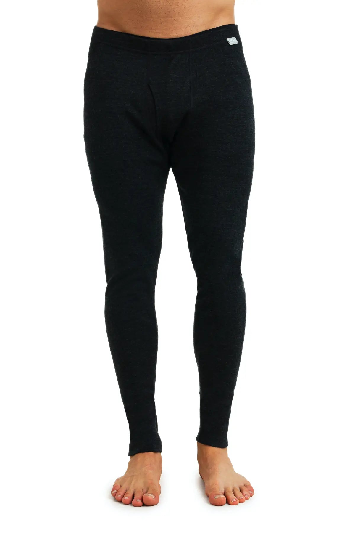 Premium Men's Merino Wool Pants 320 - Charcoal Grey for Hiking, Travel & Winter Comfort
