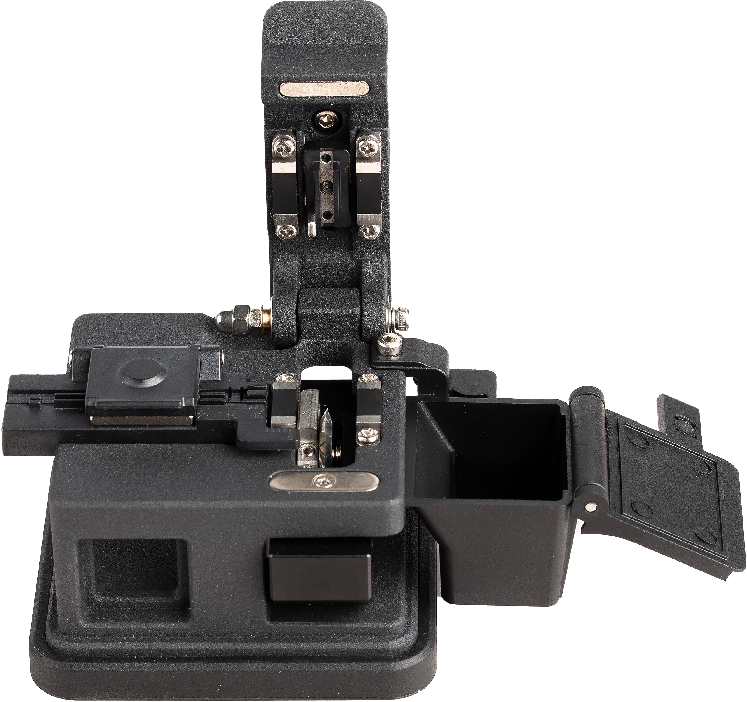 Jonard Tools FC-500 Fiber Optic Cleaver - Precision Cutting Tool for 250µm & 900µm Fiber Optic Cables with 16-Position Blade - Ideal for Network Installations, Telecom Repairs & Data Center Maintenance