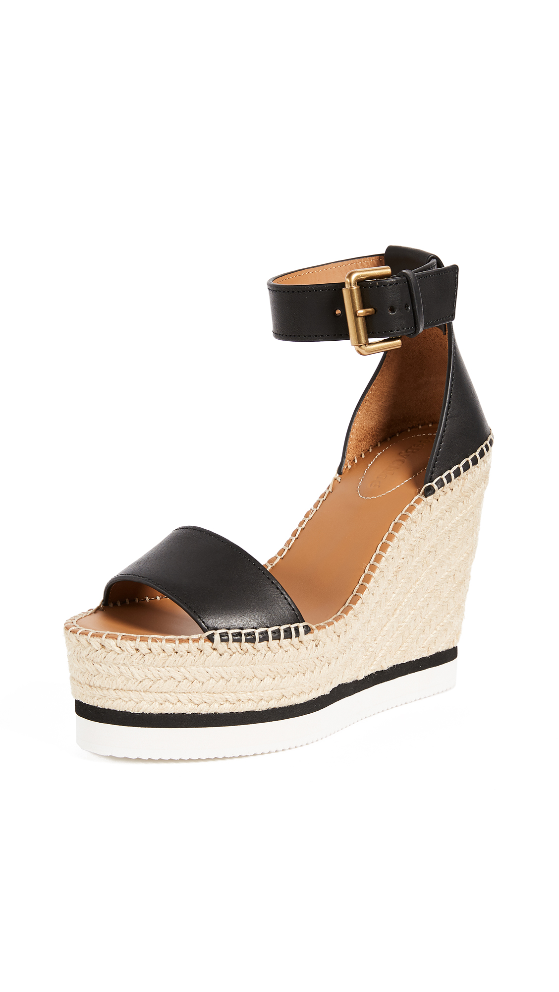 See By Chloe Women's Platform Sandals - Stylish High Heel Summer Shoes for Women, Comfortable Wedge Sandals with Ankle Strap - Perfect for Beach, Party & Date Night Outfits