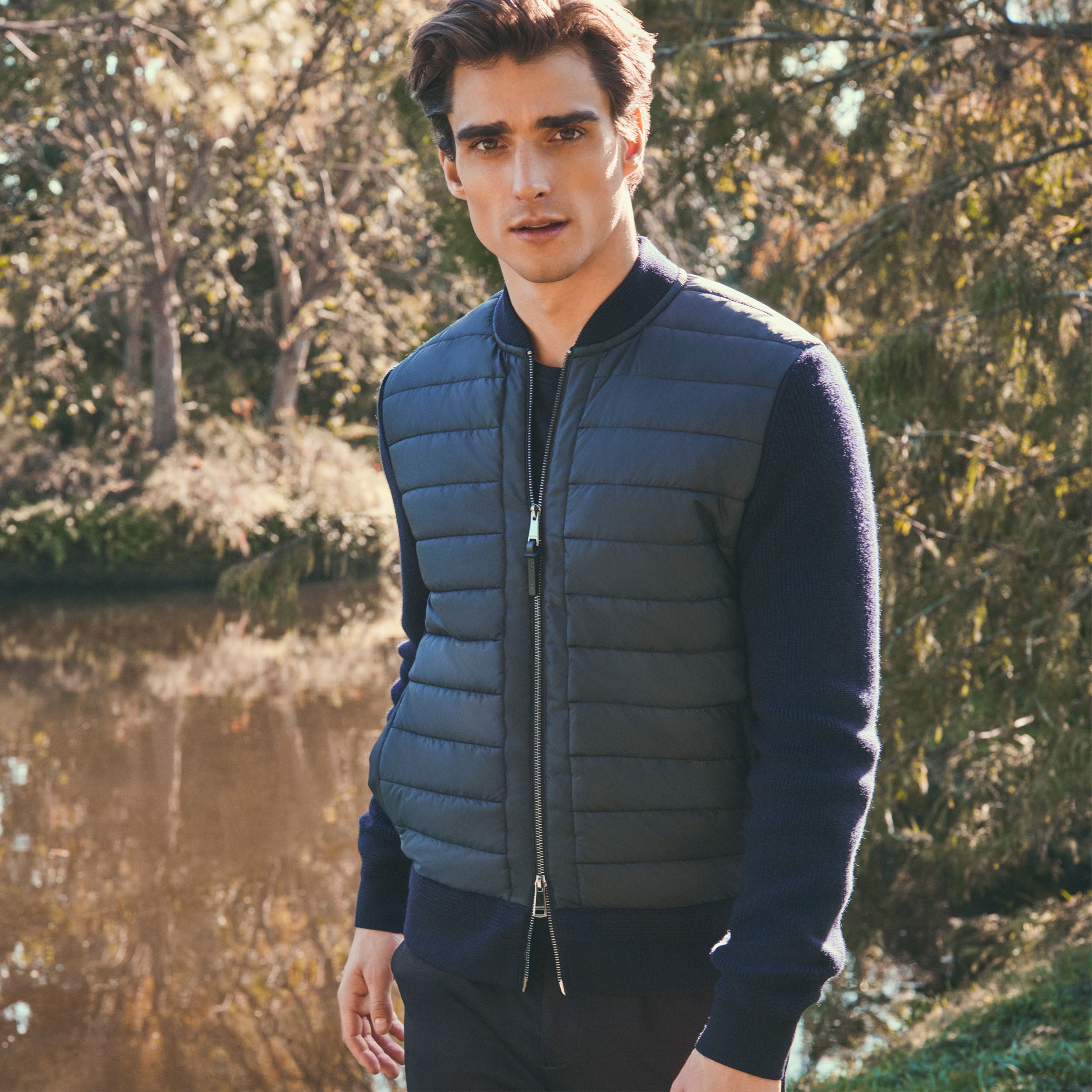 Hybrid Sweater Jacket for Men & Women - Cozy Knit Cardigan with Zipper - Perfect for Fall, Winter & Layering Outfits
