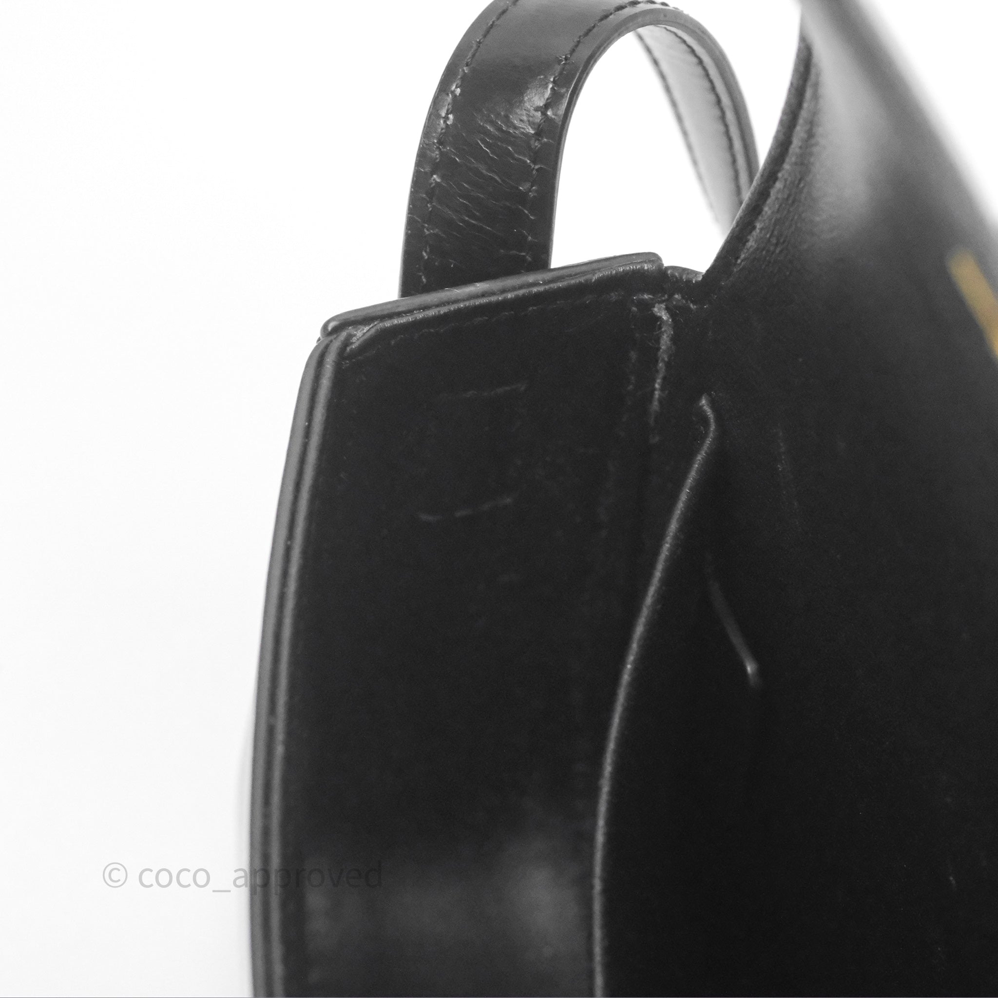 Celine Triomphe Shoulder Bag in Black Calfskin Leather - Luxury Designer Handbag for Women, Perfect for Work, Date Night & Special Occasions
