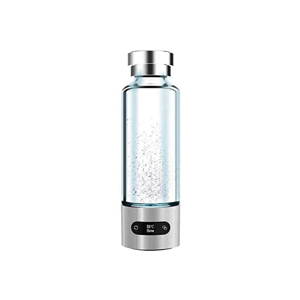 Portable Hydrogen Water Bottle with PEM Technology - Rechargeable Ionized Water Generator for Health & Hydration - Perfect for Travel, Gym, and Daily Wellness Routine