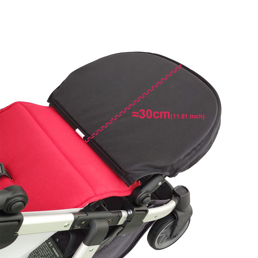 UPPAbaby MINU Stroller Footboard & Leg Rest Accessory - Adjustable Toddler Standing Board for Comfortable Ride - Perfect for City Walks, Shopping & Travel