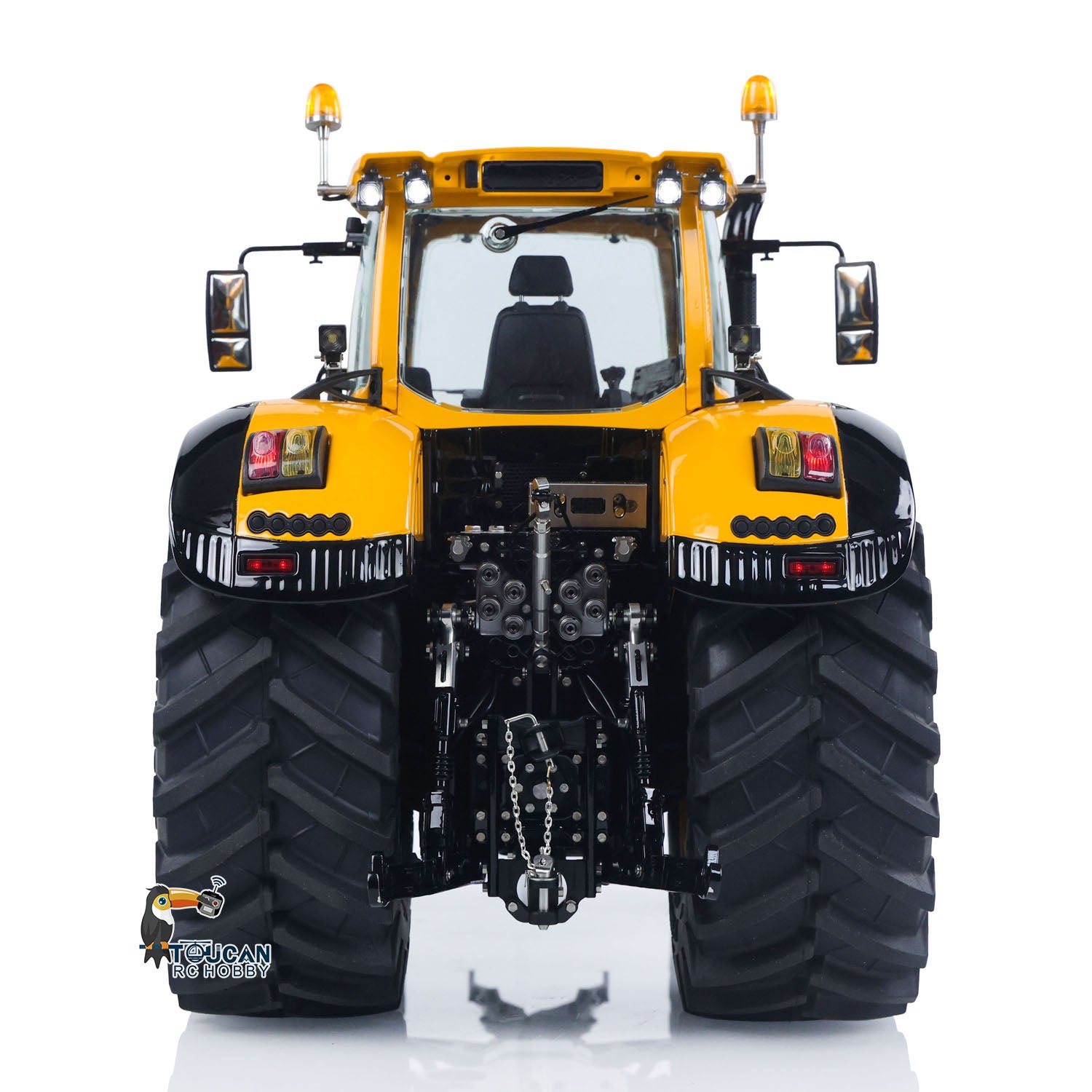 1/14 Scale LESU 4x4 RC Hydraulic Tractor Truck - 90% Metal Construction, RTR with PL18EV Lite Radio, Realistic Smoke & Sound Effects - Perfect for Farm Simulation, Off-Road Play and RC Hobby Enthusiasts