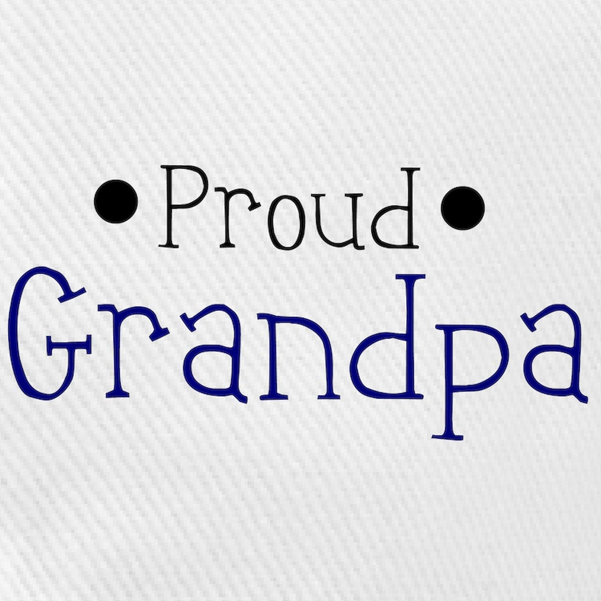 Proud Grandpa Baseball Cap - Adjustable Dad Hat for Outdoor Activities