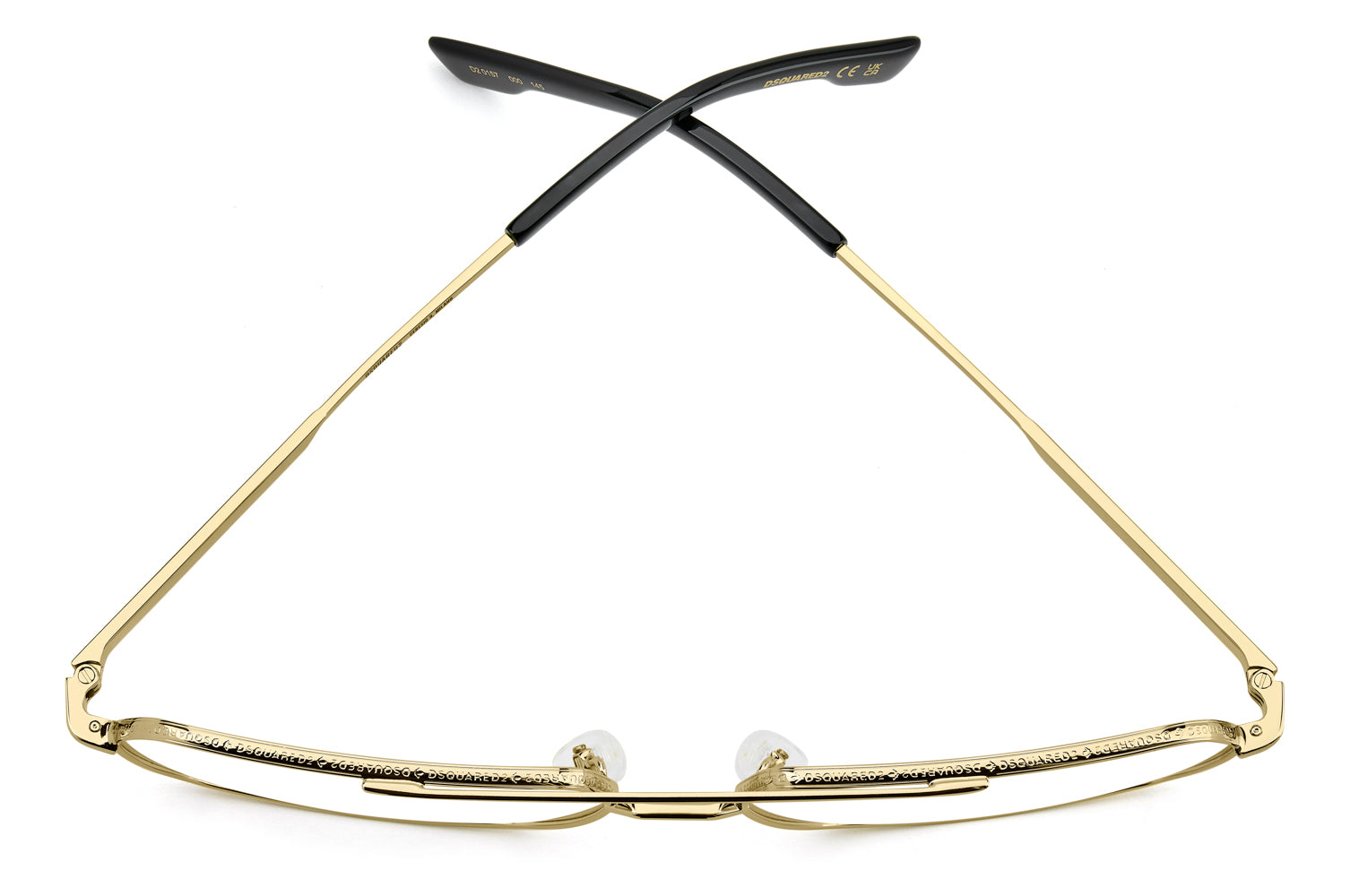 DSQUARED2 D2 0157 Sunglasses - Polarized Aviator Style for Men & Women - Perfect for Driving, Travel & Outdoor Activities