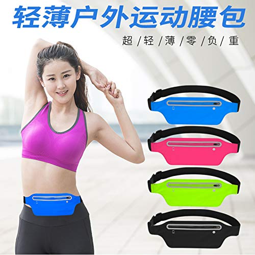 HWZ Sports Waterproof Running Phone Pouch - Ultra-Thin Cycling Fitness Armband for 6 Inch Smartphones - Perfect for Jogging, Hiking & Outdoor Activities