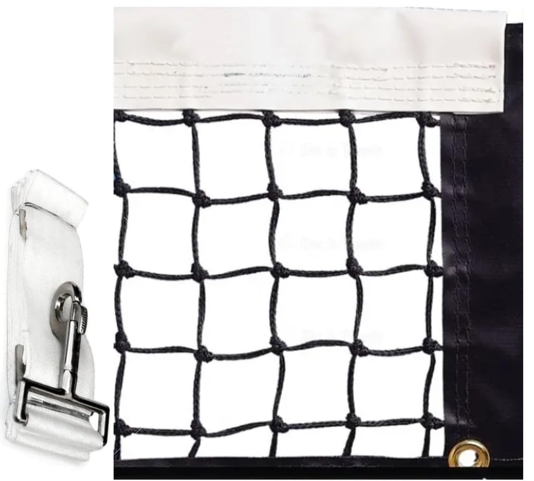 MacGregor 42-Foot Tennis Net with Center Strap - Premium Court Equipment for Professional & Recreational Play | Perfect for Tennis Courts, Backyard Practice & Club Tournaments
