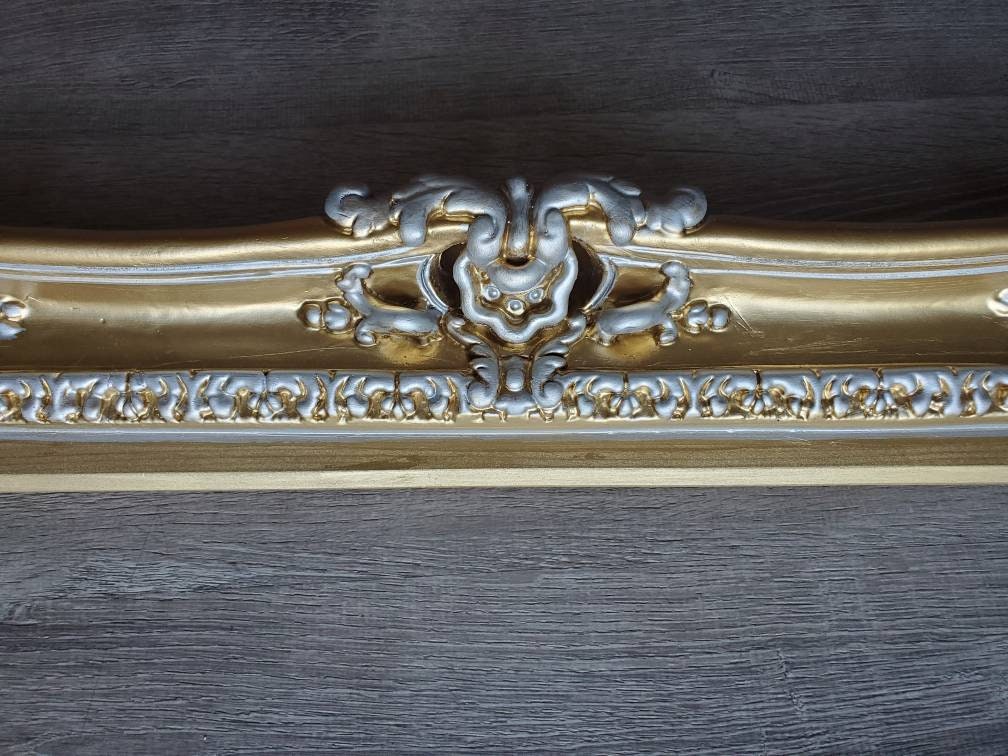 12x16 Gold Chic Baroque Victorian Picture Frame - Elegant Ornate Wedding Photo Frame for Home Decor, Wall Art, and Special Occasions
