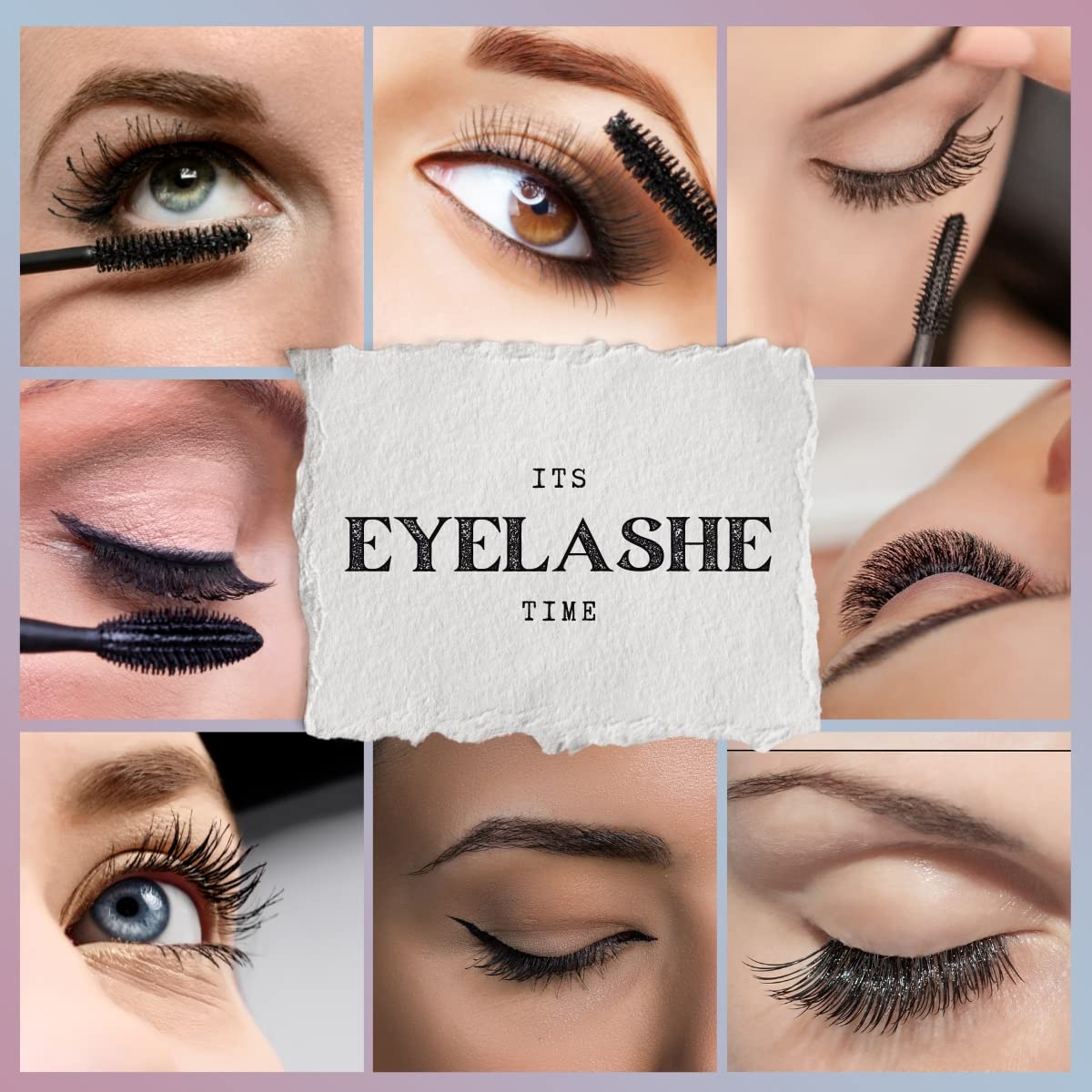 SHOW BEAUTY Waterproof Black Mascara & Eyeliner Combo - Smudge Proof, Matte Finish, Hydrating & Nourishing for Natural Lashes | Perfect for Daily Wear, Night Out & Special Occasions
