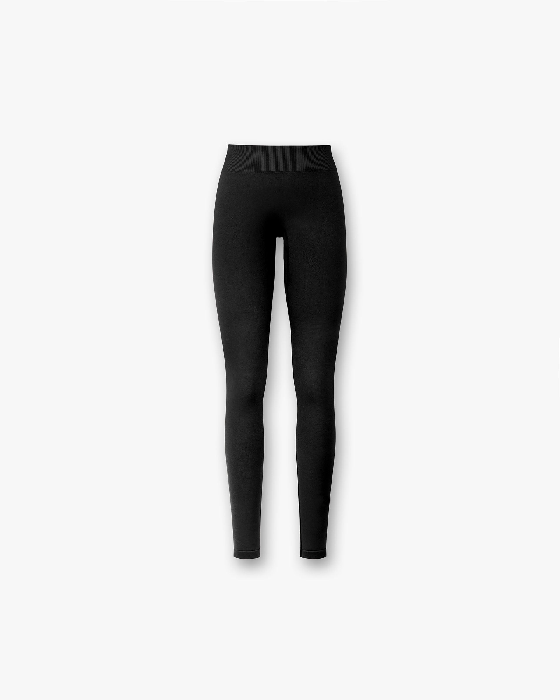 Owners Club Contour Seamless Leggings - Jet Black | High Waist Yoga Pants for Women | Perfect for Workouts, Running & Lounge Wear