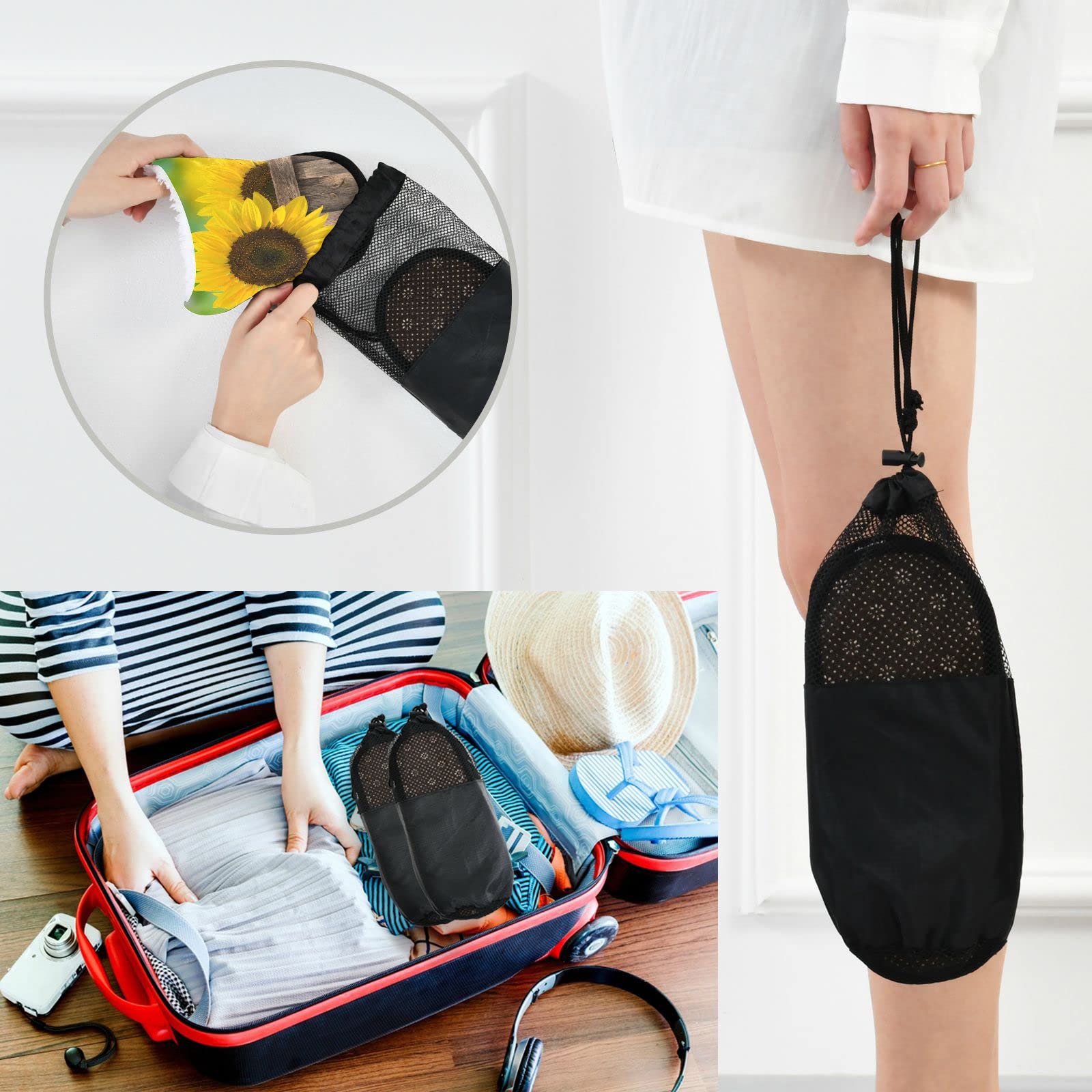 Visesunny Memory Foam Slippers for Women & Men - Warm Winter House Slippers with Cotton Lining - Cozy Indoor/Outdoor Unisex Home Shoes - Perfect for Bedroom, Lounge & Backyard Use
