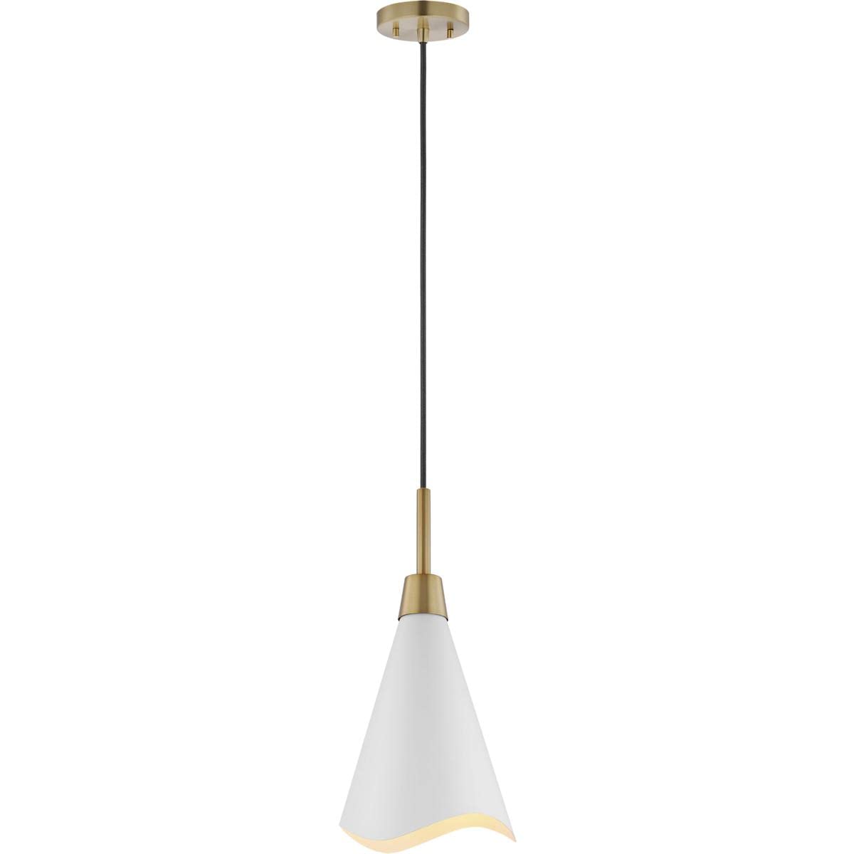 Nuvo Tango Mid-Century Modern 1-Light Small Pendant - 16