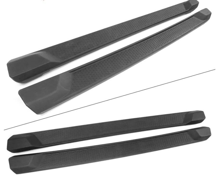 2018-2023 Jeep Wrangler JL 4 Door Textured Black Running Boards - OEM Style Side Steps for Off-Road & Daily Driving
