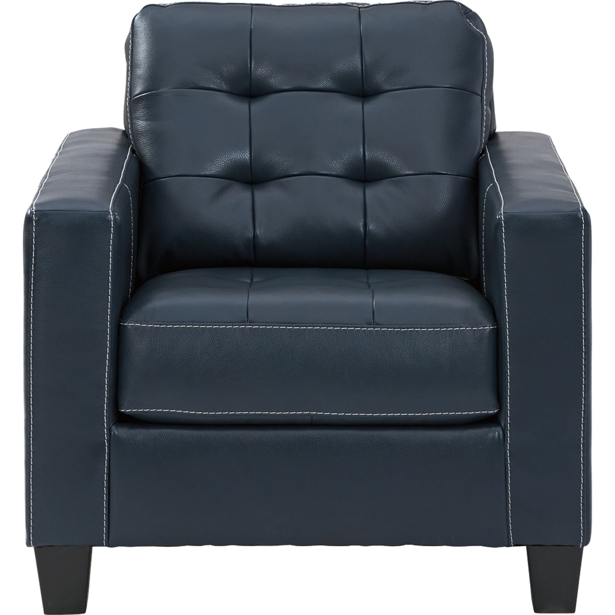 Altonbury Chair - Blue Velvet Upholstered Accent Chair for Living Room, Bedroom & Office - Modern Comfortable Seating Furniture for Home Decor