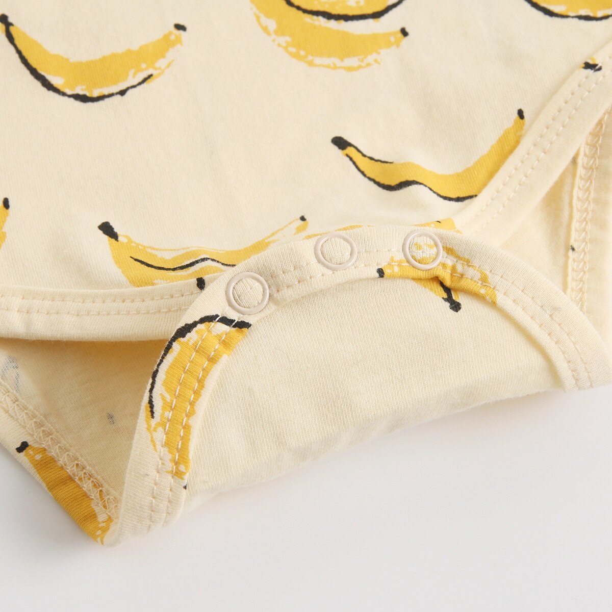 Going Bananas & Pineapple Tropical Fruit Print Baby Bodysuits - Soft Cotton Onesies for Newborns & Infants - Perfect for Summer Outfits, Beach Trips & Photo Shoots