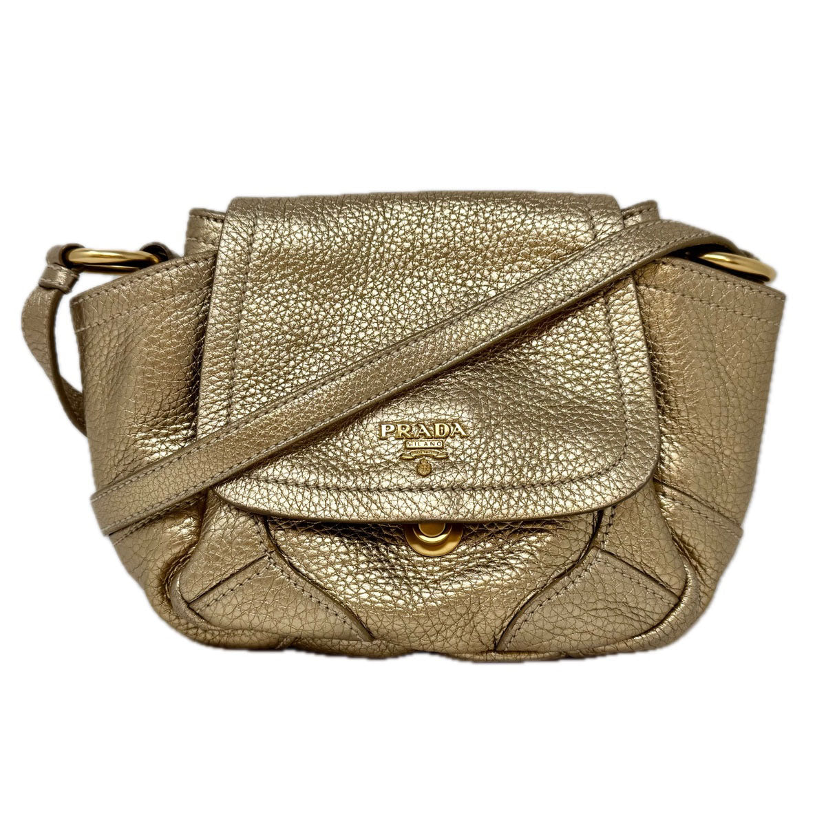 Prada Leather Crossbody Bag for Women - Stylish Designer Shoulder Purse for Everyday Use, Travel & Shopping