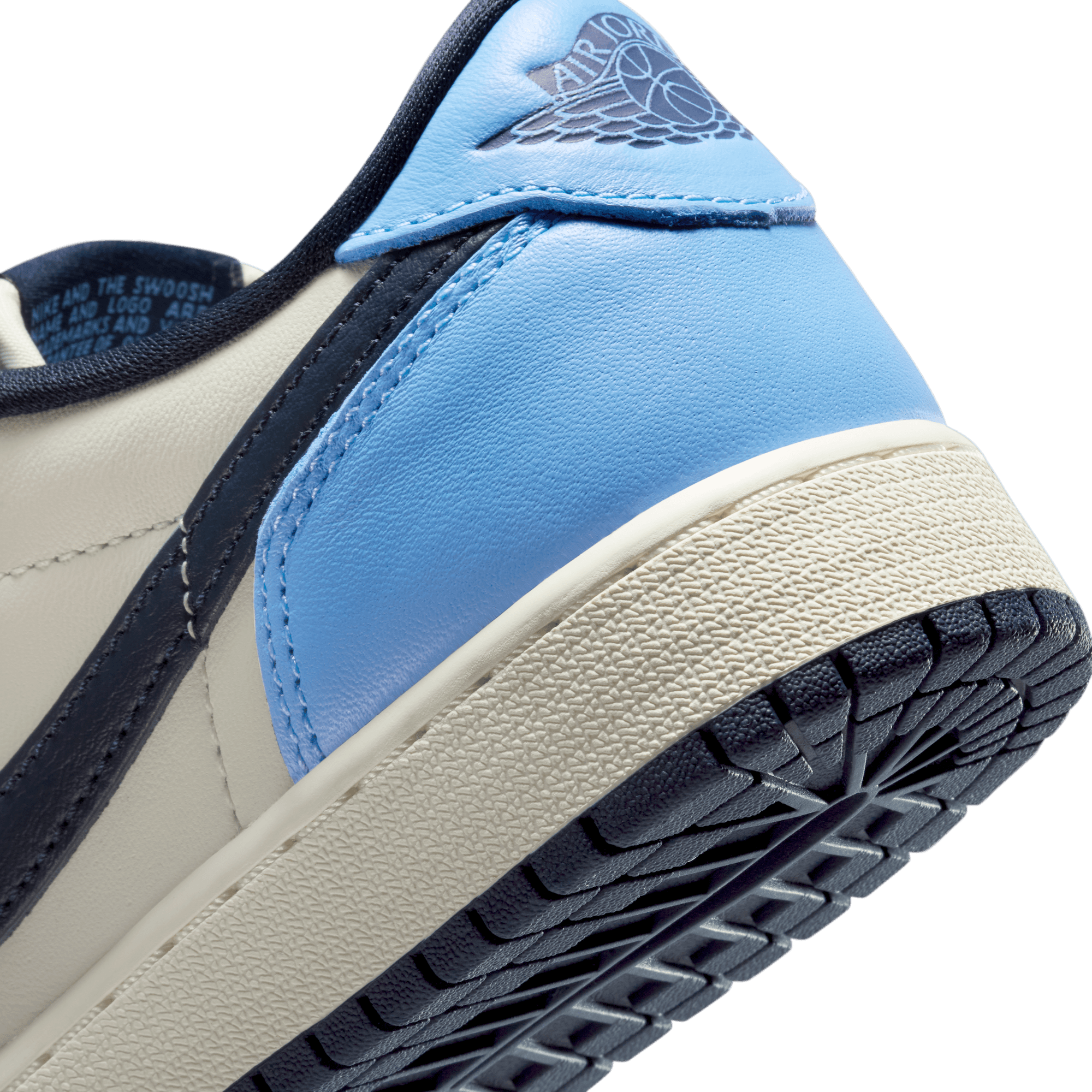 AIR JORDAN 1 LOW (GS) OBSIDIAN - Retro Basketball Sneakers for Girls - Comfortable Casual Shoes for School, Sports & Streetwear Fashion