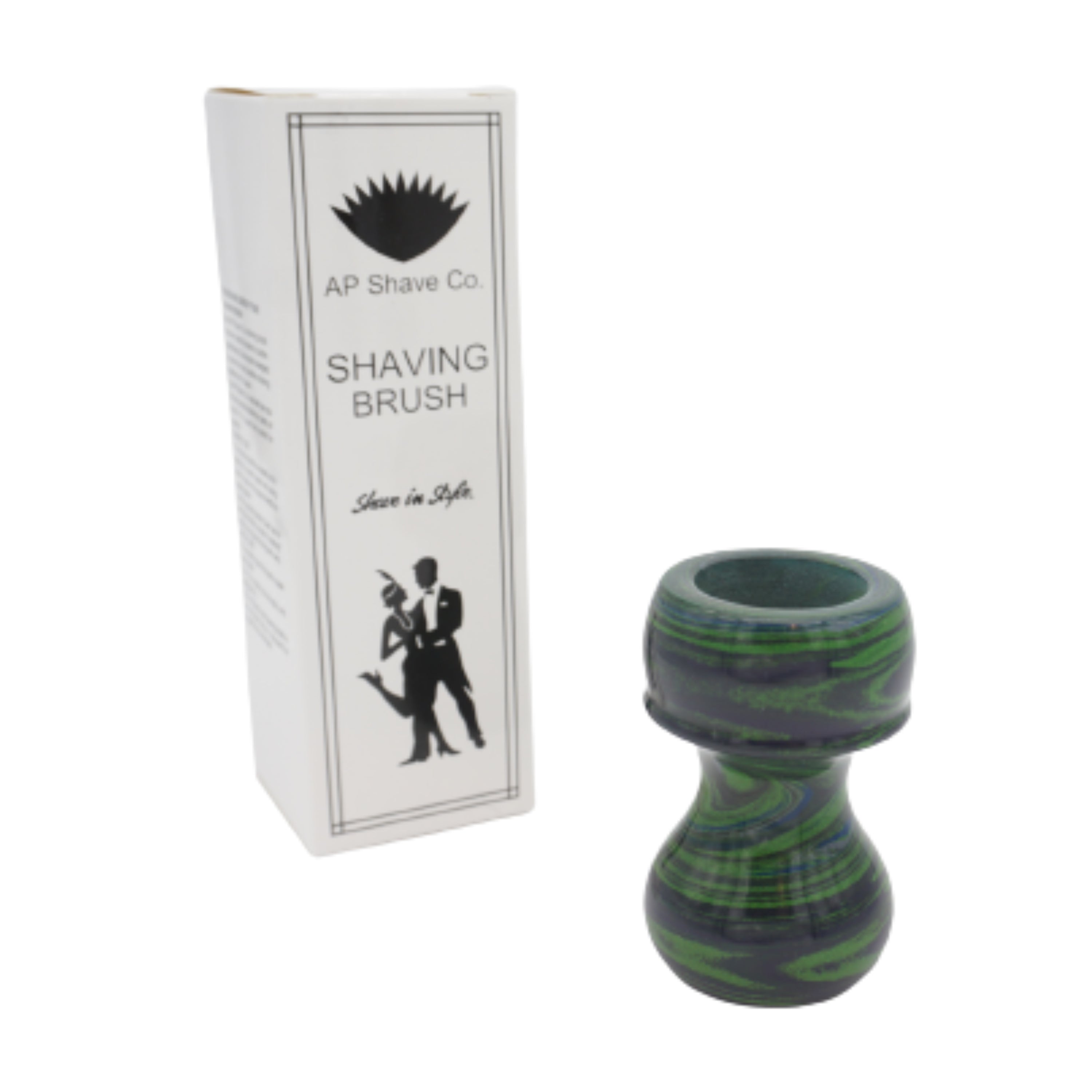 Premium Joker Ebonite Handmade Shaving Brush Handle - Fits 24mm & 26mm Knots - Perfect for Wet Shaving & Grooming Gifts for Men
