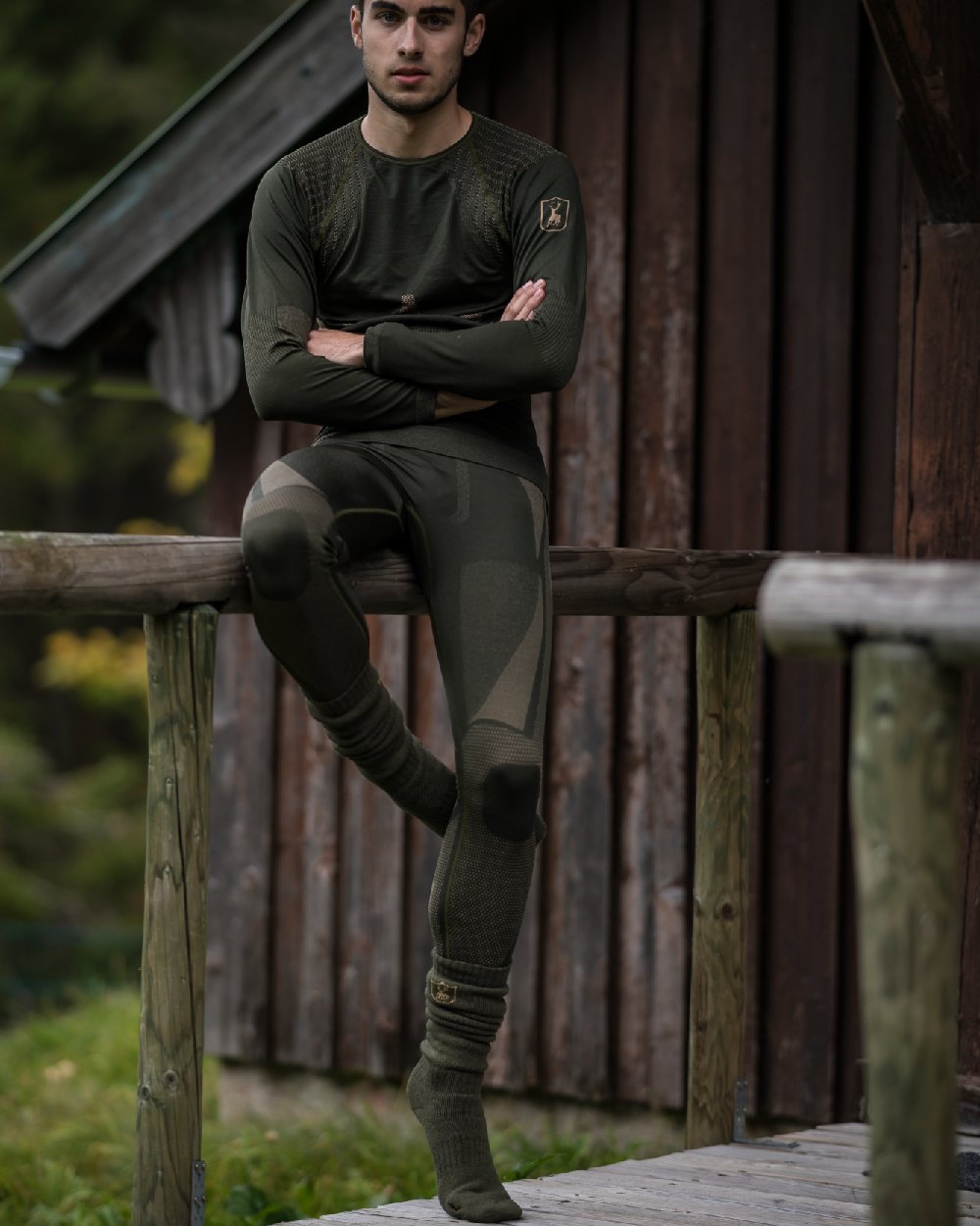 Premium Deerhunter Wool Deluxe Long Socks for Men & Women - Warm Winter Hiking, Hunting & Outdoor Activities Socks