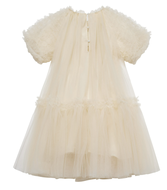 CERA UNA VOLTA FRIDA Dress for Girls (2-16 Years) - Elegant Floral Party Dress for Special Occasions, Birthday & Holiday Events