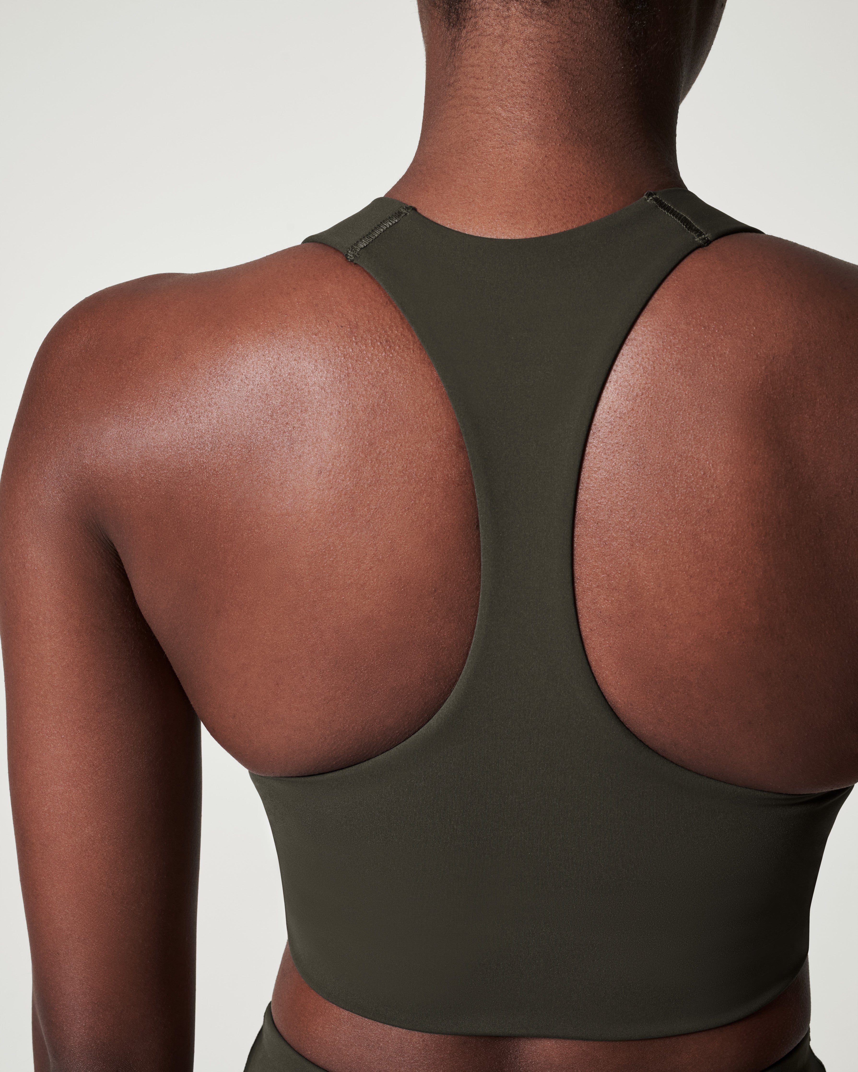SPANX Shape™ Get Moving Longline Sports Bra - High Support Workout Bra for Women - Perfect for Running, Yoga & Gym