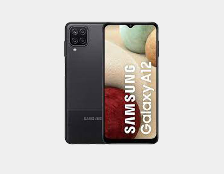 Samsung Galaxy A12 (A125F) 128GB 4GB RAM Dual SIM Unlocked Smartphone - GSM Compatible, No Warranty, Black | Perfect for Travel, Business & Everyday Use