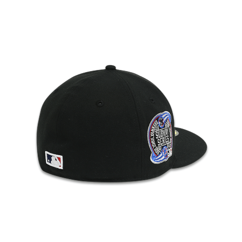 New York Yankees vs. Mets 59FIFTY Subway Series Fitted Hat for Men - Official MLB Baseball Cap for Sports Fans & Streetwear Fashion