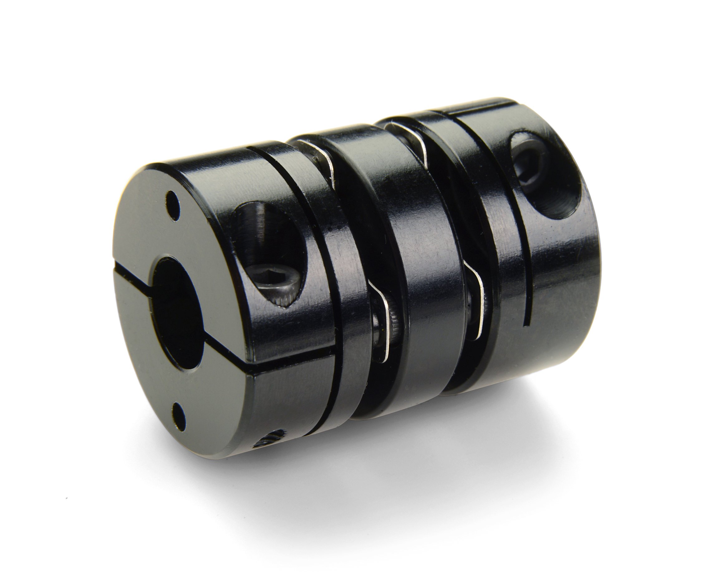 Ruland DCD21-10-6-A Aluminum Double Disc Clamp Style Coupling, 0.625