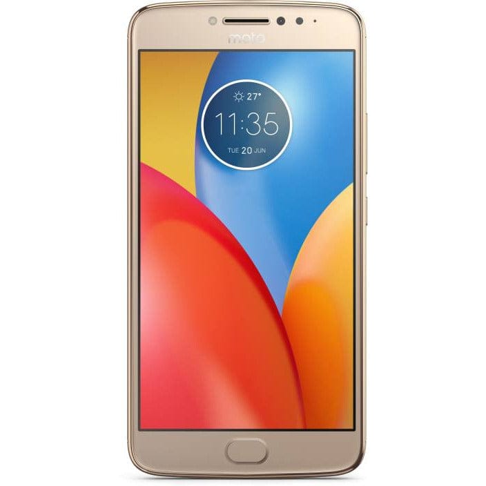 Motorola Moto E4 16GB Unlocked Smartphone - Fine Gold (CDMA/GSM Compatible) for Travel, Business & Everyday Use