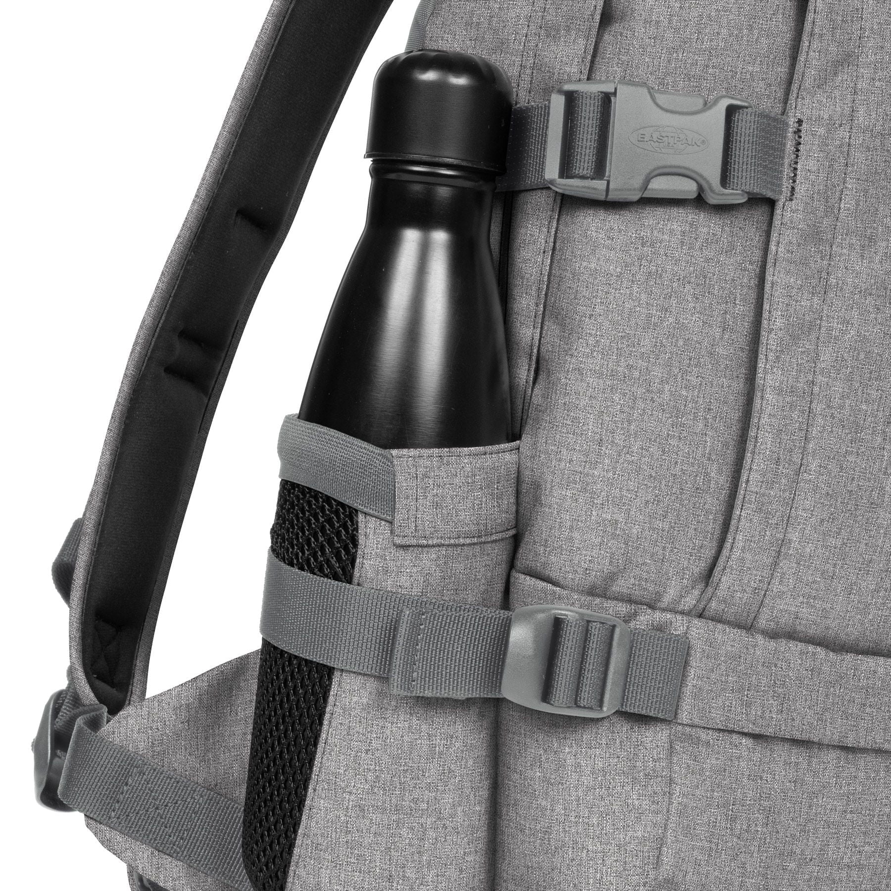 Eastpak Floid CS Backpack - Stylish & Durable School & Travel Bag in Sunday Grey | Perfect for College, Work & Everyday Use