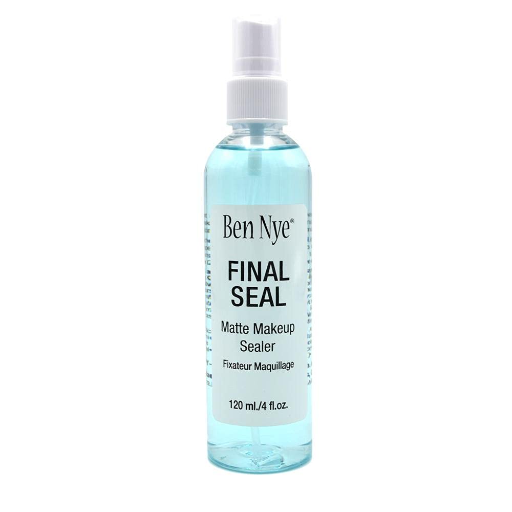 Ben Nye Final Seal Matte Makeup Setting Spray - Long-Lasting, Oil Control & Waterproof for Stage & HD Makeup - Perfect for Actors, Performers & Photoshoots