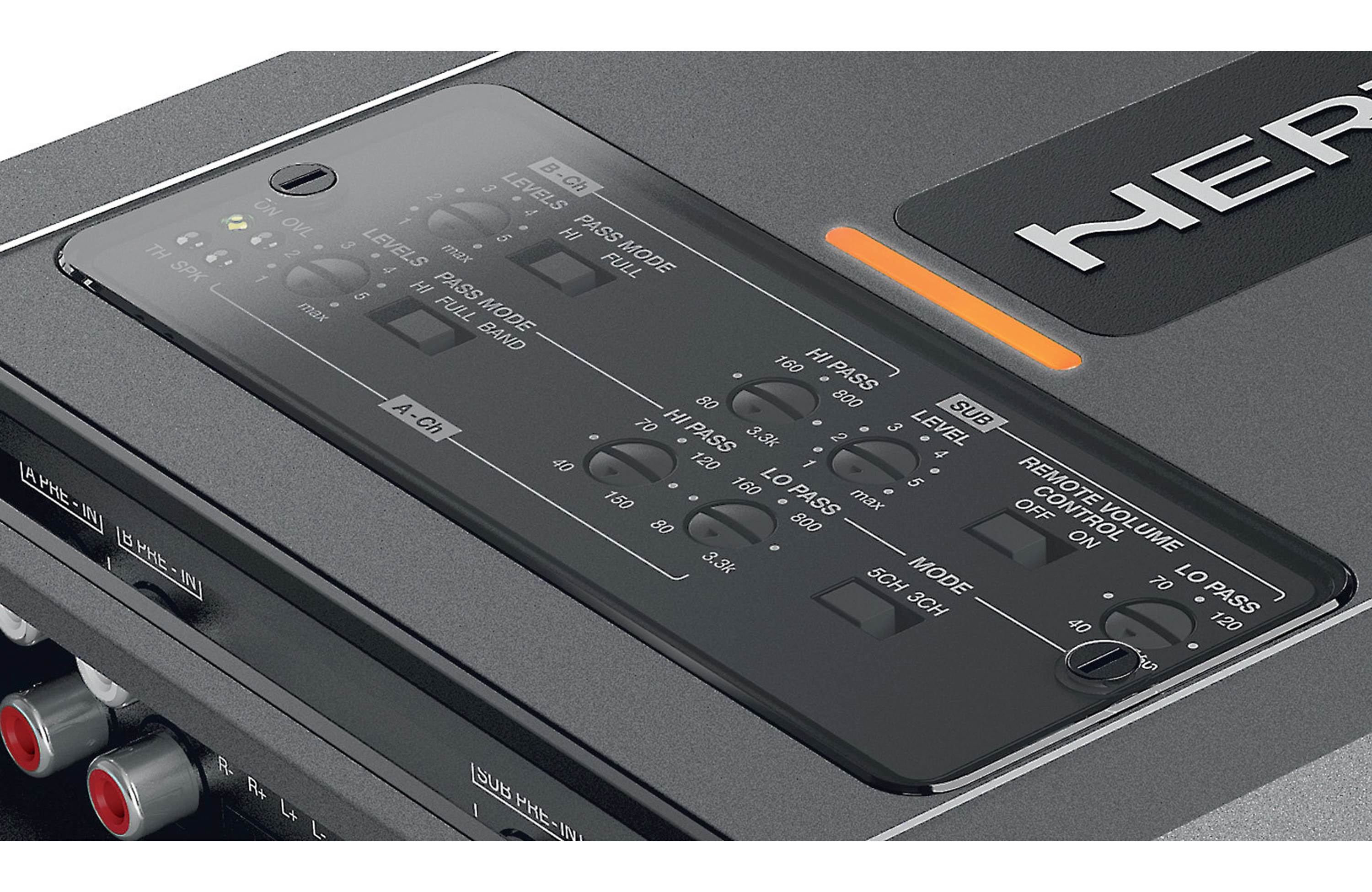 Hertz Mille ML Power 5 D Class 5 Channel Car Amplifier - High Power Audio System for Cars, Trucks & SUVs - Perfect for Car Audio Upgrades & Custom Sound Systems