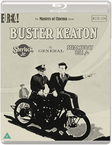Buster Keaton: Three Classic Silent Films Blu-ray Collection - Perfect for Movie Nights & Film History Enthusiasts