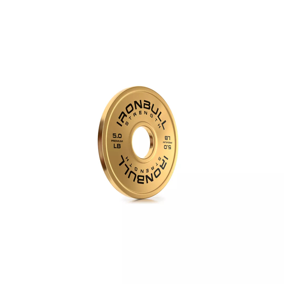 Premium Gold Plates and Weight Sets (LB) - Perfect for Gym, Home Workouts, and Strength Training