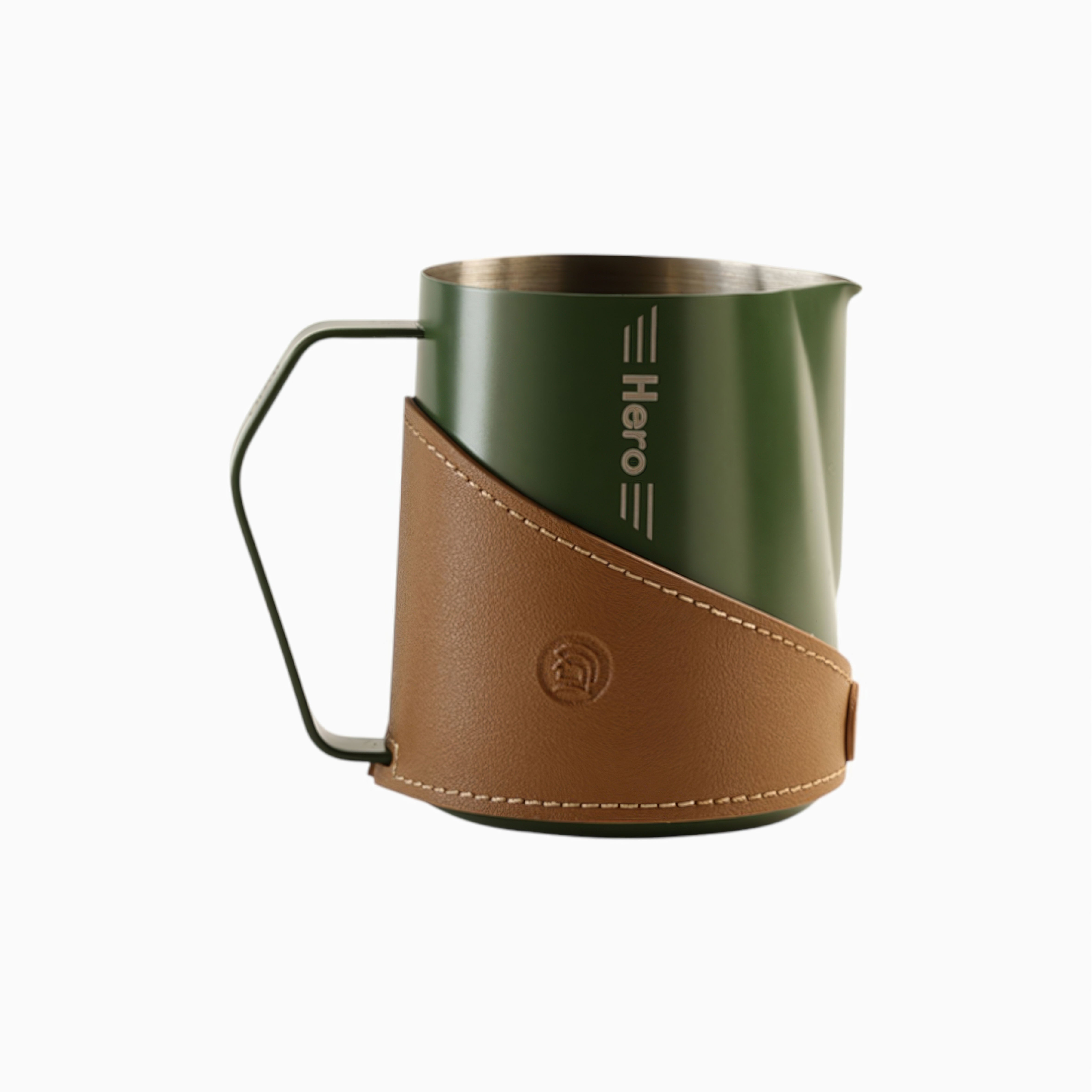 Premium Stainless Steel Milk Frothing Pitcher - 12oz/16oz/20oz Barista Coffee Frother for Latte, Cappuccino & Hot Chocolate - Perfect for Home & Professional Use