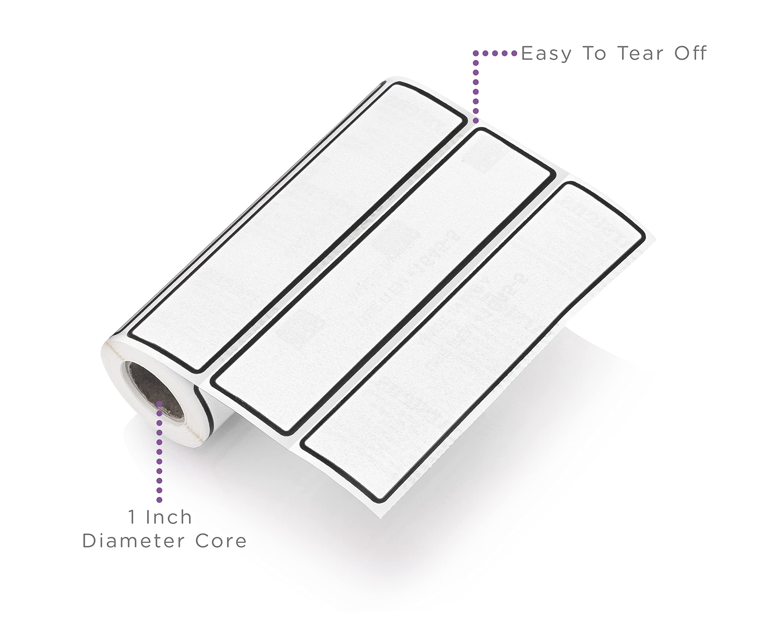 Carstens Adhesive Binder Spine Labels - 5 3/8