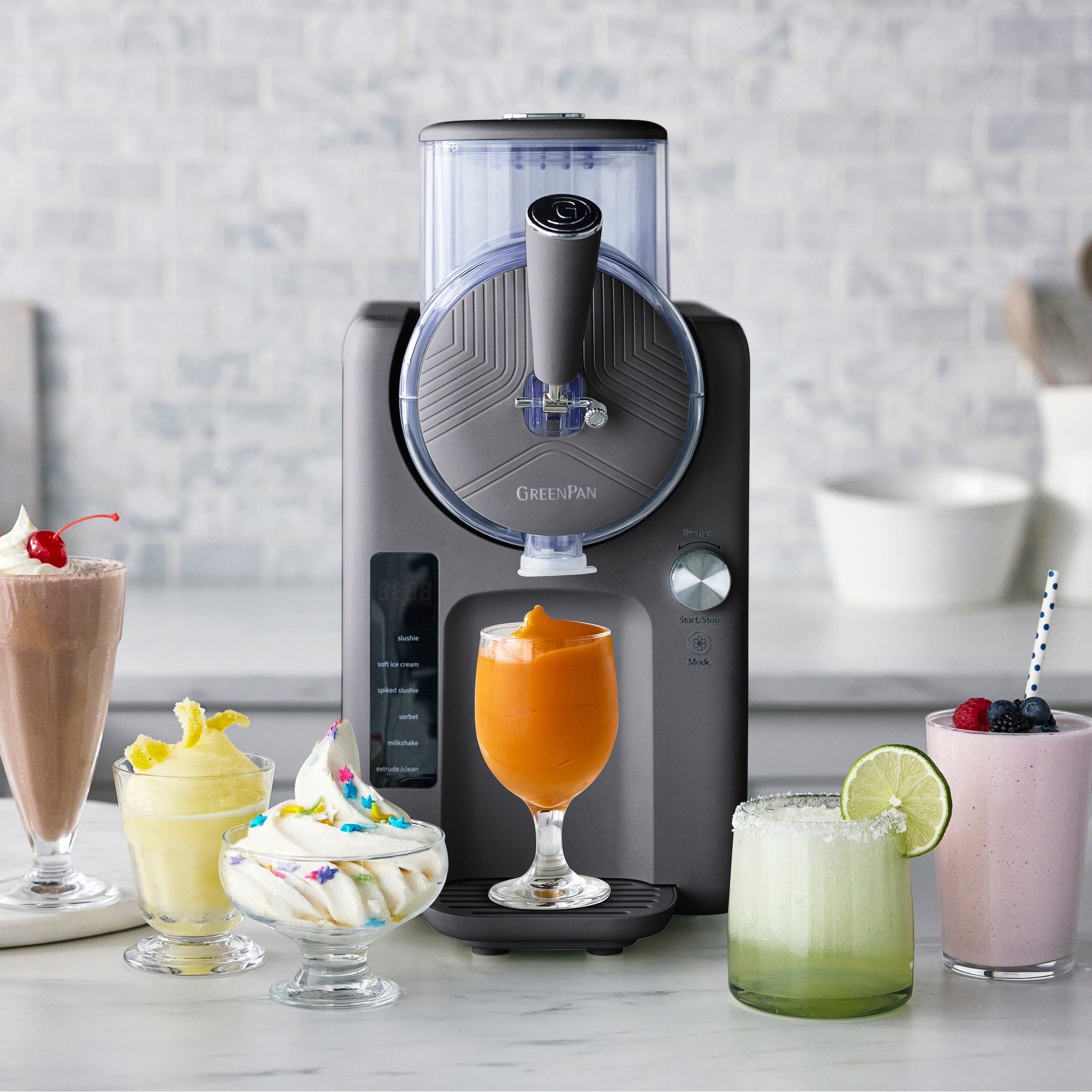 Frost Ice Cream & Frozen Drink Maker - Quick Homemade Ice Cream & Slushies | Perfect for Parties, Desserts & Summer Treats