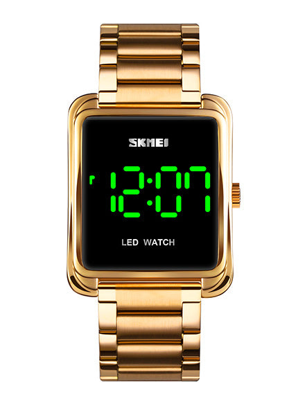 LED Digital Watch 1505 - Waterproof Sports Watch for Men & Women - Perfect for Running, Swimming & Outdoor Activities