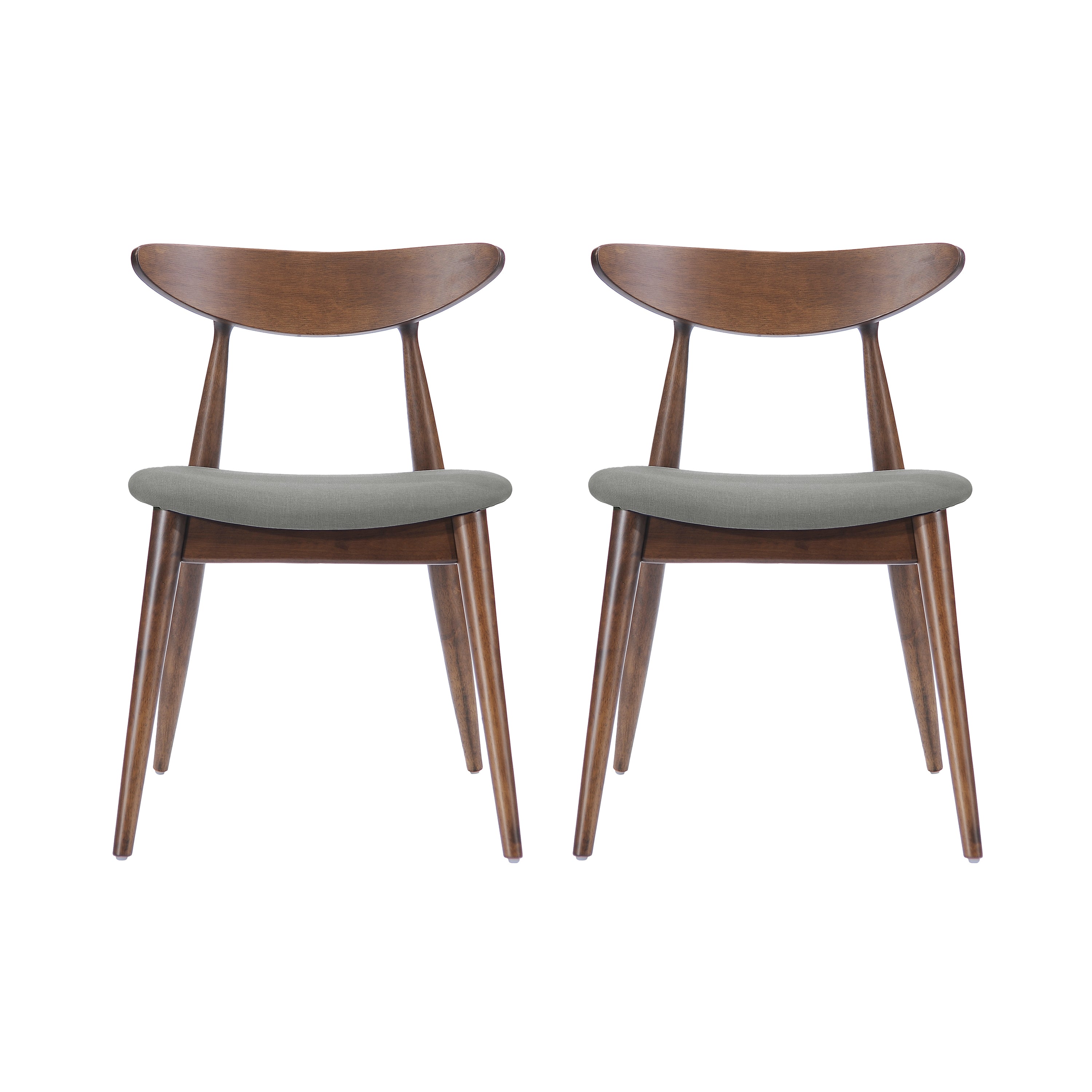 2-Pack Modern Dining Chairs - Sturdy & Comfortable Kitchen Chairs for Home, Office, Restaurant - Perfect for Dining Room, Breakfast Nook, or Small Space Decor
