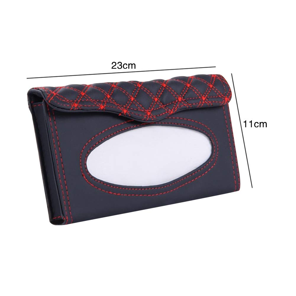 Car Sun Visor Tissue Box Holder - Universal Car Tissue Dispenser for Wipes & Paper | Perfect for Home, Office & Vehicle Organization