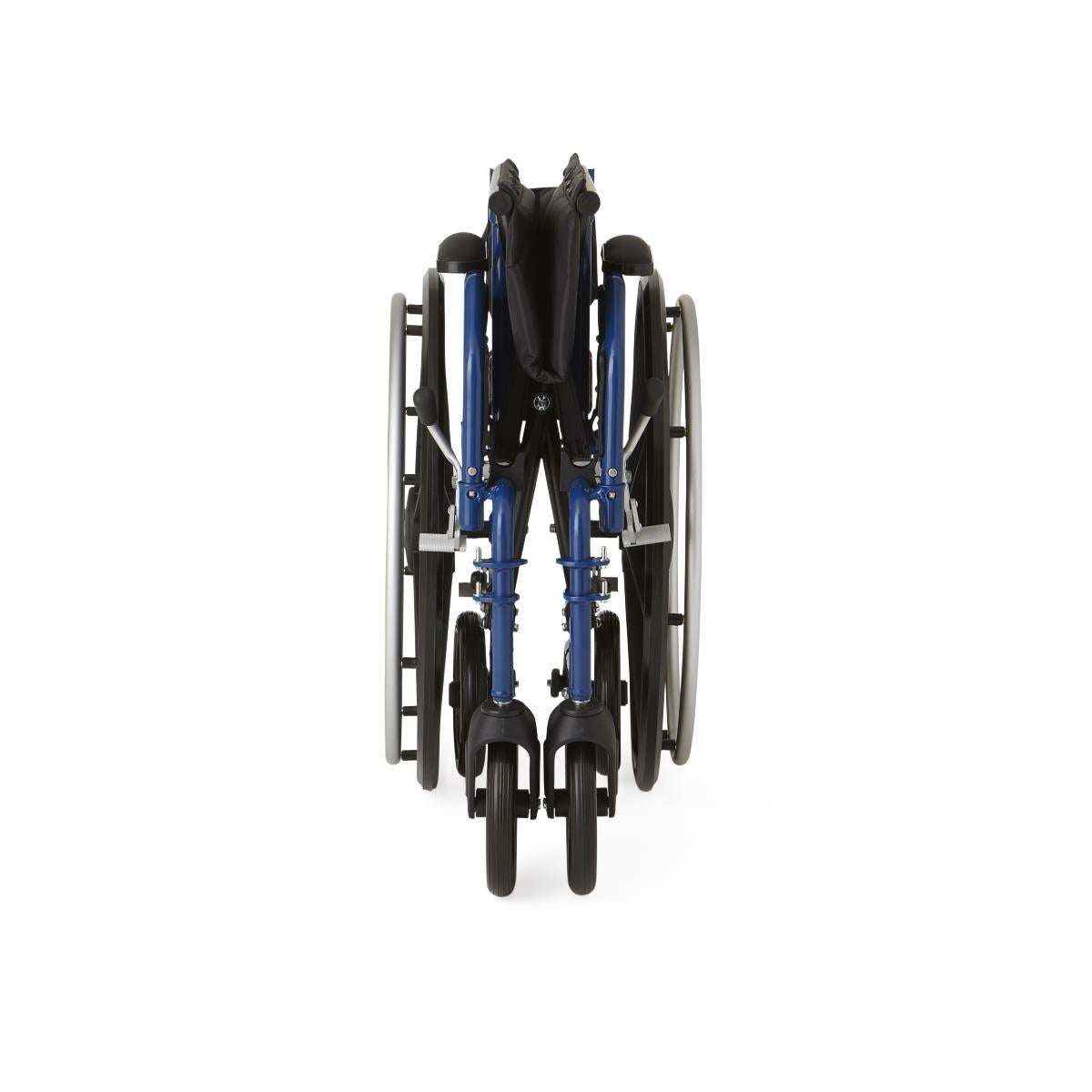 Hybrid Wheelchair - Standard & Transport Combo with Removable Desk Arms & Adjustable Leg Rests | Ideal for Home, Hospital & Travel Use